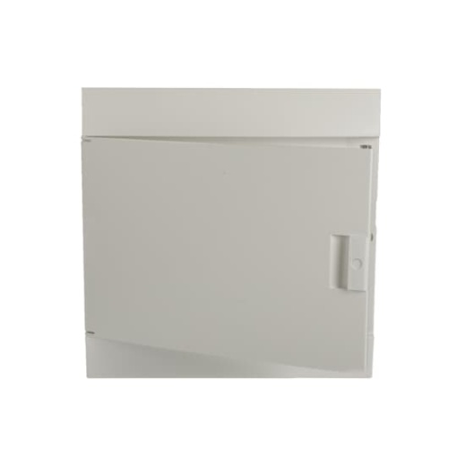 Consumer unit , Flush mounting, 36 modules, 2 rows, IP41,  Door Single, Plastic, Opaque, Dimensions 107.000 mm x 430.000 mm x 435.000 mm