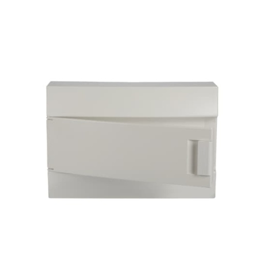 Consumer unit , Surface mounting, 18 modules, 1 rows, IP41,  Door Single, Plastic, Opaque, Dimensions 119.000 mm x 387.000 mm x 262.000 mm