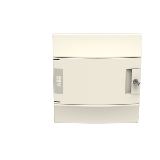 Enclosure accessories door with frame , Flush mounting, 8 modules, 1 rows, IP41,  Door Single, Opaque, Dimensions 107.000 mm x 232.000 mm x 250.000 mm