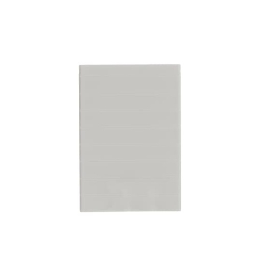 Consumer units accessories module blanking plate , 4 modules, Plastic , Traffic white