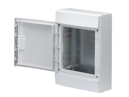 S65P12X210750 Switchboard , Surface mounting, 24 modules, 2 rows, IP65,  Door Single, Plastic, Opaque, Dimensions 435 mm x 320 mm x 155 mm