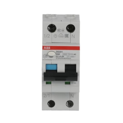 Residual Current Circuit Breaker with Overcurrent Protection