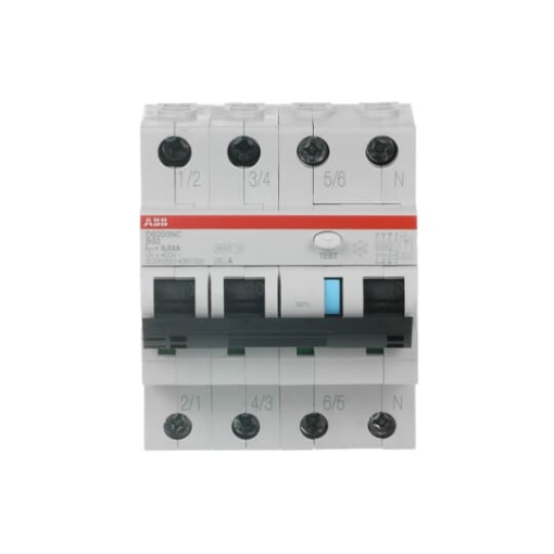Residual Current Circuit Breaker with Overcurrent Protection