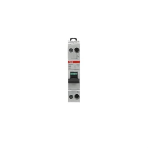 Miniature circuit breaker  SN201L  1PN  6 A  B