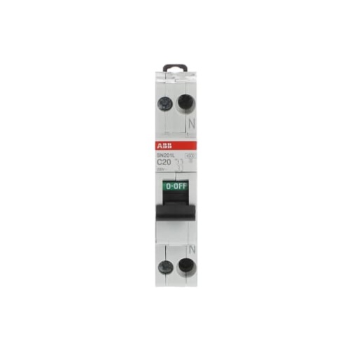Miniature circuit breaker - SN201L - 1PN - 20 A - C - 230 V 4.5 kA