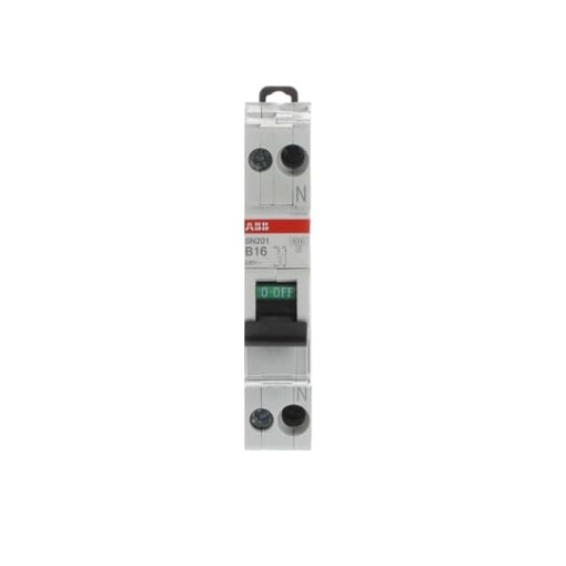 Miniature circuit breaker  SN201  1PN  16 A  B