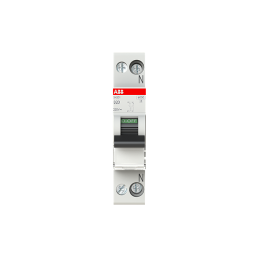 Miniature circuit breaker  SN201  1PN  20 A  B