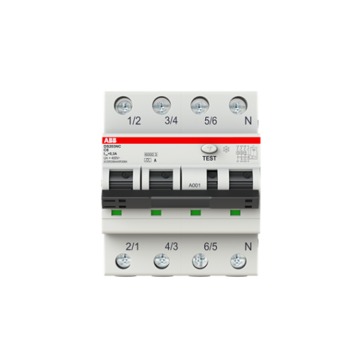 Residual Current Circuit Breaker with Overcurrent Protection
