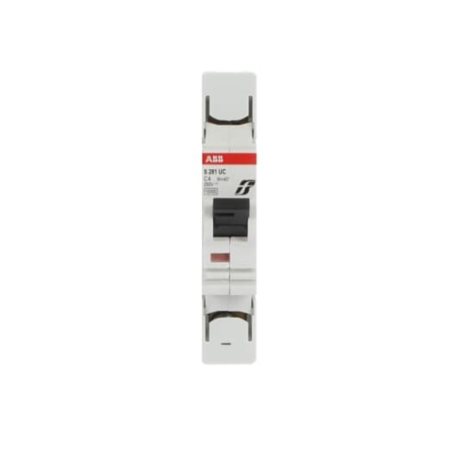 S281 UC FS C4 Miniature Circuit Breaker - 1P - C - 4 A