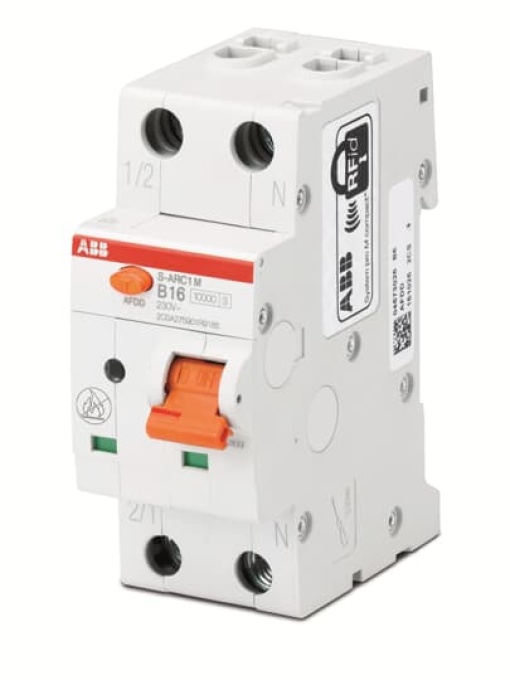 Arc fault detection device integrated with MCB