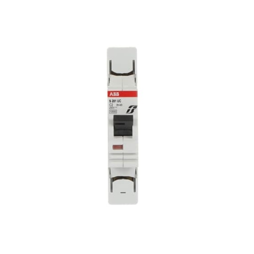 S281 UC FS C2 Miniature Circuit Breaker - 1P - C - 2 A
