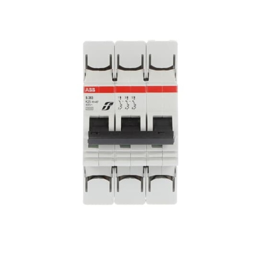 S283 FS K25 Miniature Circuit Breaker - 3P - K - 25 A