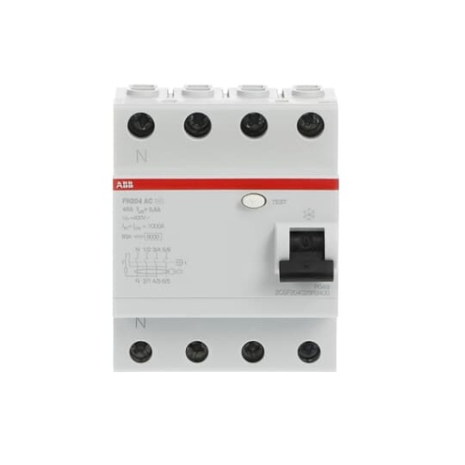 Residual Current Circuit Breaker   4P  Type AC  300 mA  40 A