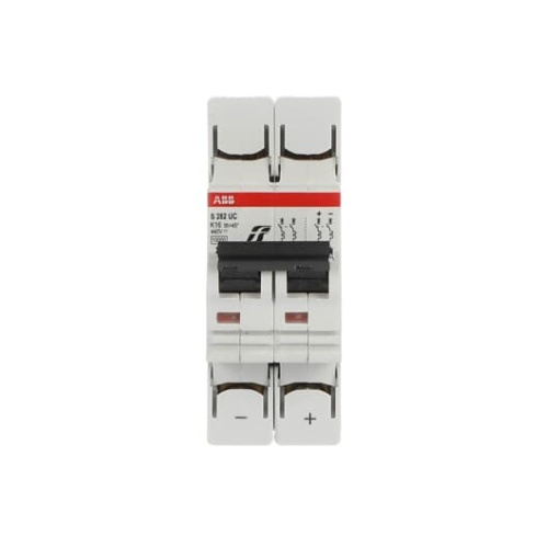 S282 UC FS K16 Miniature Circuit Breaker - 2P - K - 16 A