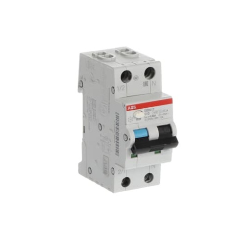 Residual Current Circuit Breaker with Overcurrent Protection DS201T - 1PN - 30 mA - 25 A - K - Type A