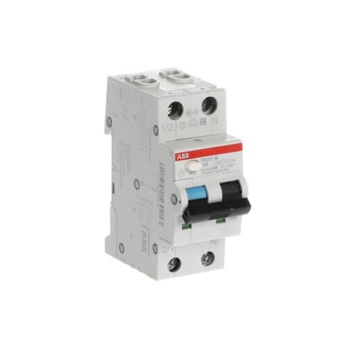 Residual Current Circuit Breaker with Overcurrent Protection DS201 M 110V - 1PN - 30 mA - 16 A - B - Type A