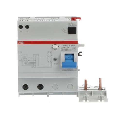 Residual Current Device Block DDA200 - 2P - 30 mA - 63 A - Type B