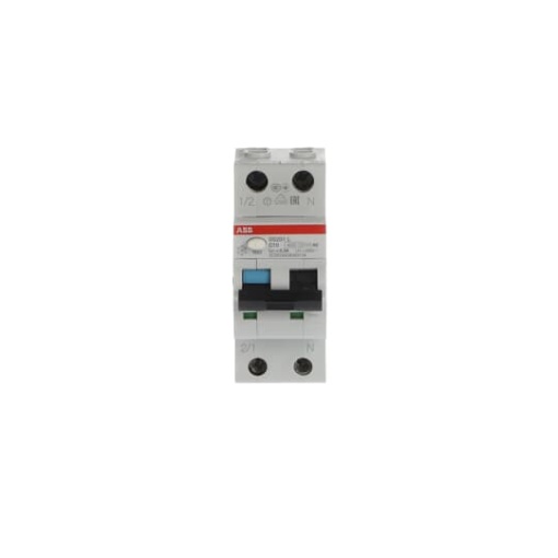 Residual Current Circuit Breaker with Overcurrent Protection DS201 L - 1PN - 300 mA - 10 A - C - Type AC
