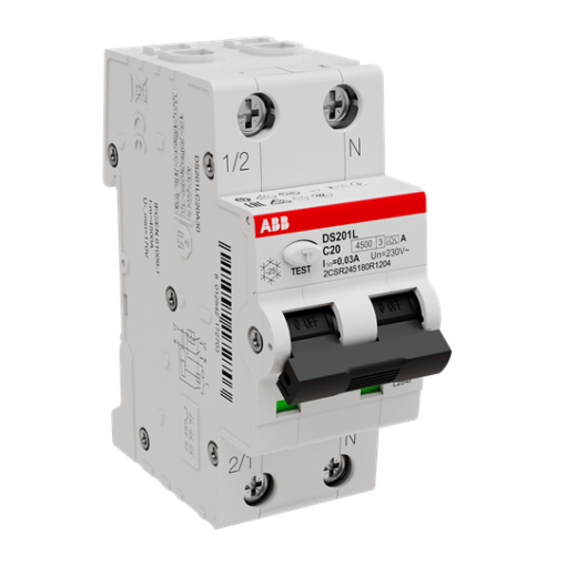 Residual Current Circuit Breaker with Overcurrent Protection