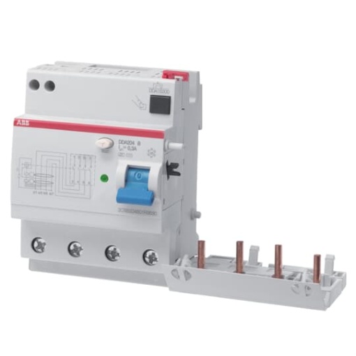 Residual Current Device Block DDA200 - 2P - 300 mA - 25 A - Type B