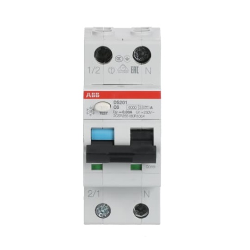 Residual Current Circuit Breaker with Overcurrent Protection