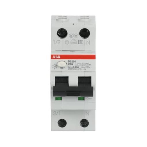 Residual Current Circuit Breaker with Overcurrent Protection