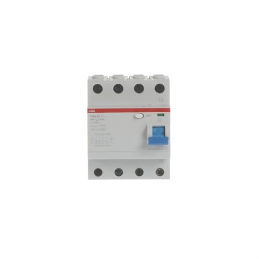 Residual Current Circuit Breaker F200 - 4P - 500 mA - 25 A - Type AC