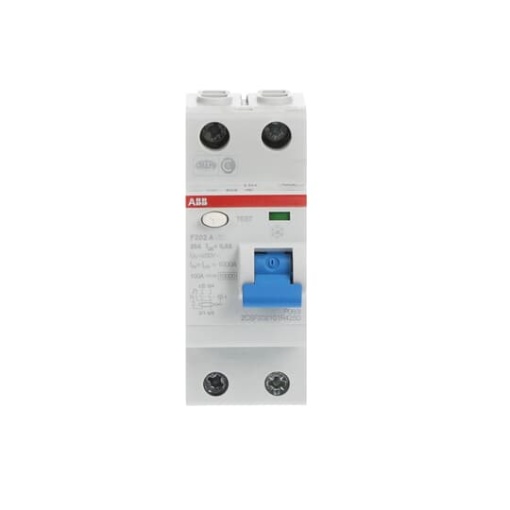 Residual Current Circuit Breaker F200 - 2P - 500 mA - 25 A - Type A