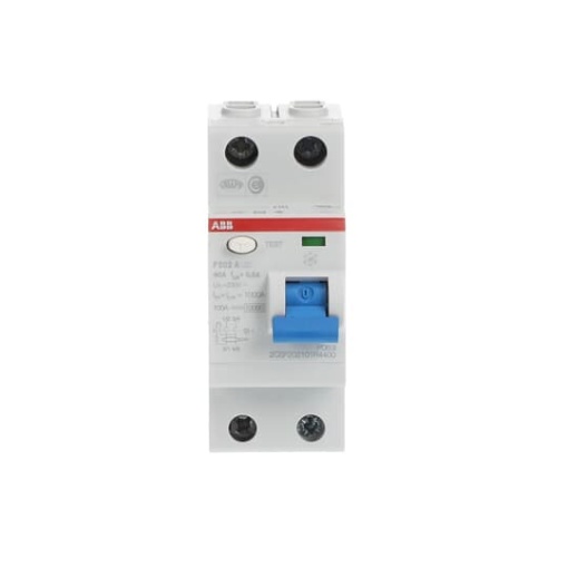 Residual Current Circuit Breaker F200 - 2P - 500 mA - 40 A - Type A