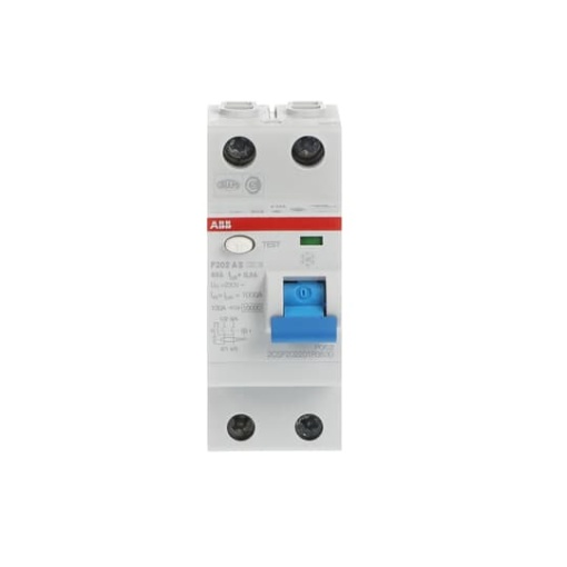Residual Current Circuit Breaker F200 - 2P - 300 mA - 63 A - Type A
