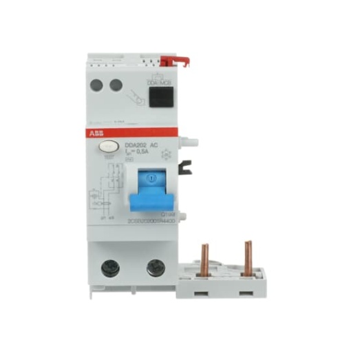 Residual Current Device Block DDA200 - 2P - 500 mA - 40 A - Type AC