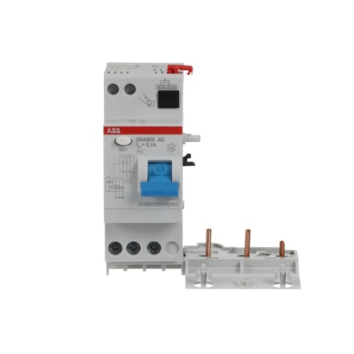 Residual Current Device Block DDA200 - 3P - 100 mA - 40 A - Type AC