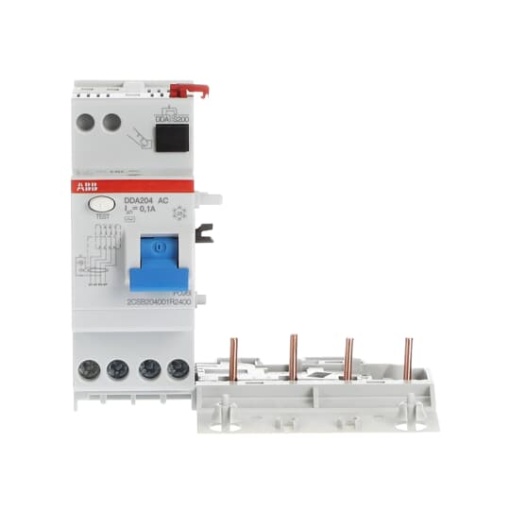 Residual Current Device Block DDA200 - 4P - 100 mA - 40 A - Type AC