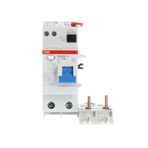 Residual Current Device Block DDA200 - 2P - 500 mA - 40 A - Type A