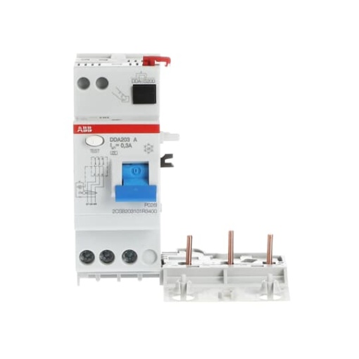 Residual Current Device Block DDA200 - 3P - 300 mA - 40 A - Type A