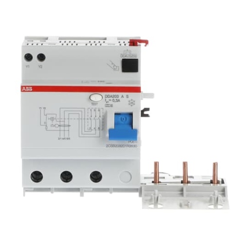 Residual Current Device Block DDA200 - 3P - 300 mA - 63 A - Type A