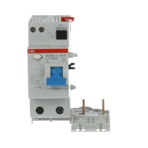 Residual Current Device Block DDA200 - 2P - 30 mA - 25 A - Type A APR