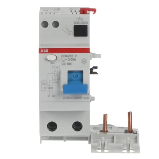 Residual Current Device Block DDA200 - 2P - 30 mA - 40 A - Type F