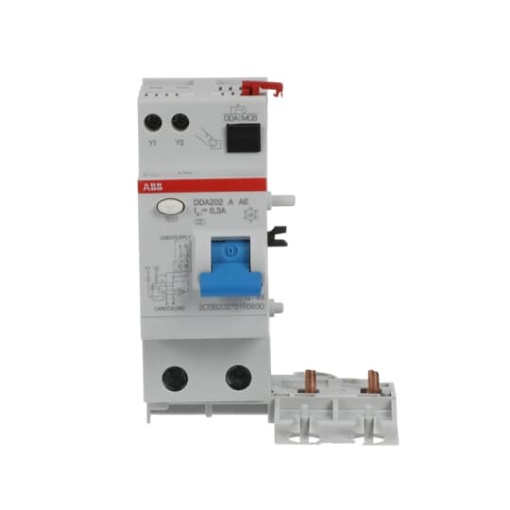 Residual Current Device Block DDA200 - 2P - 300 mA - 63 A - Type A