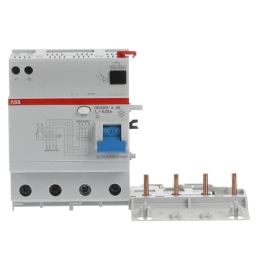 Residual Current Device Block DDA200 - 4P - 30 mA - 63 A - Type A