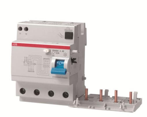 Residual Current Device Block DDA200 - 4P - 500 mA - 63 A - Type A