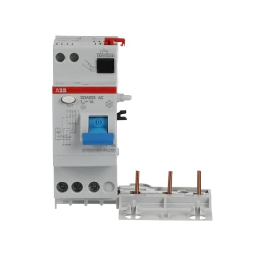 Residual Current Device Block DDA200 - 3P - 1000 mA - 25 A - Type AC