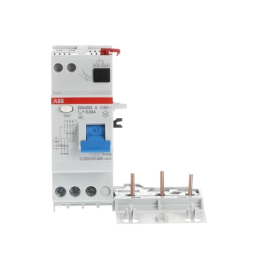 Residual Current Device Block DDA200 - 3P - 30 mA - 40 A - Type A