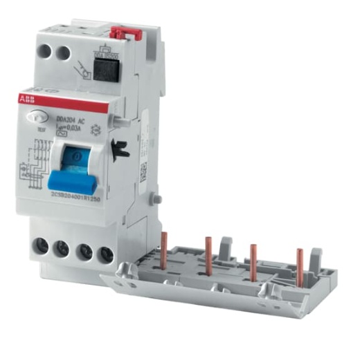 Residual Current Device Block DDA200 - 4P - 30 mA - 63 A - Type A