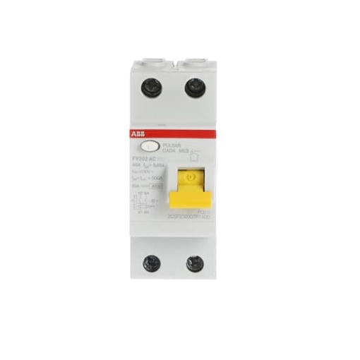 Residual Current Circuit Breaker  - 2P - Type AC - 30 mA - 40 A