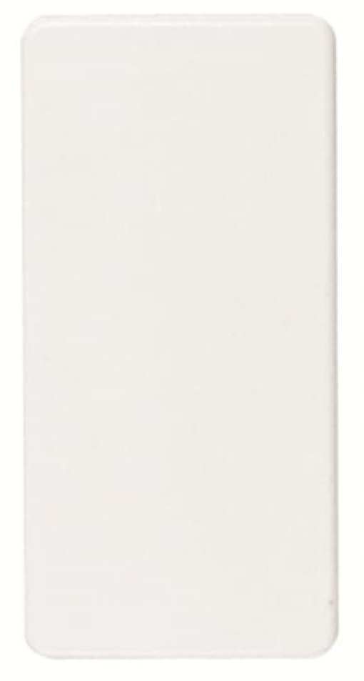 Switch 1way Rockerbutton Off switch 1pole with Glow lamp Alpin White  Stylo