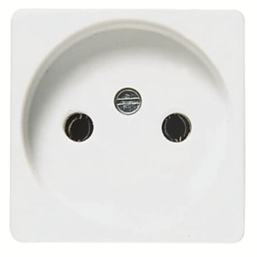 Socket outlet EURO Plug EURO plug Alpin White   Stylo