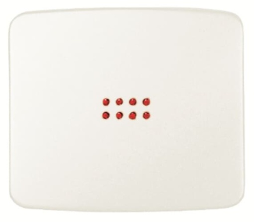 Rocker switch Without imprint for Switchpush button, Single rocker White - Arco