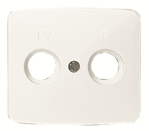 Cover TV-R SAT 1 gang White - Arco