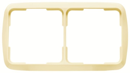 Frame 2gang Ivory - Arco